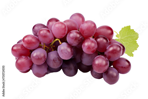 Lush Bunch of Grapes Isolated on Transparent Background - High Resolution PNG