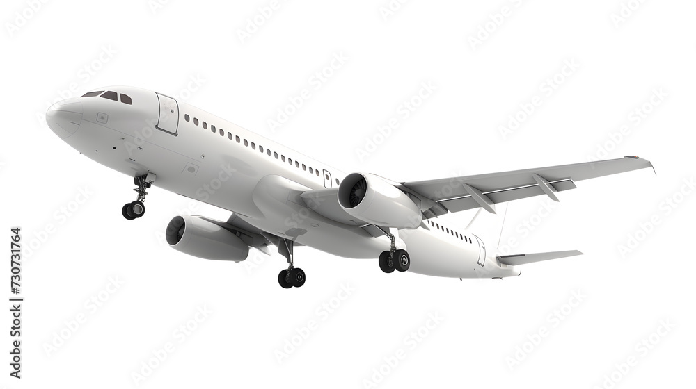  Airline Concept Travel Passenger plane. Jet commercial airplane