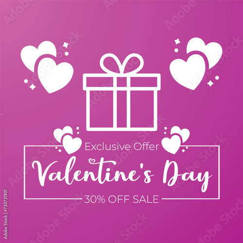 Happy Valentine Day Super Sale Discount