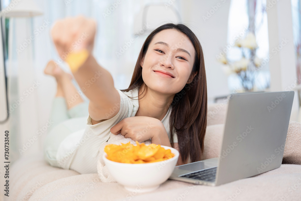 Young Asian girl at home Young Asian girl at home