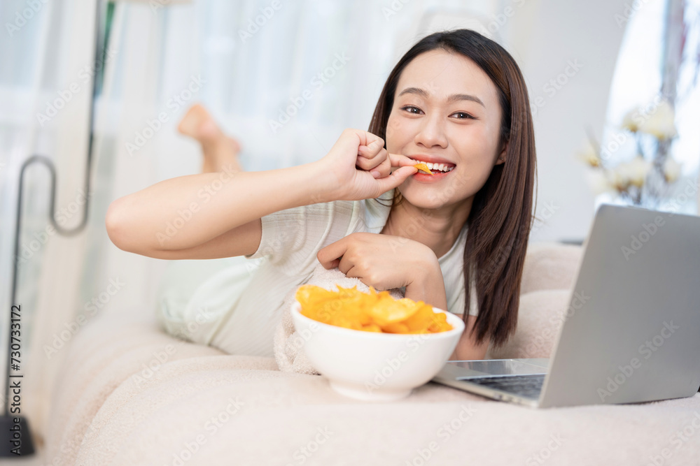 Young Asian girl at home Young Asian girl at home