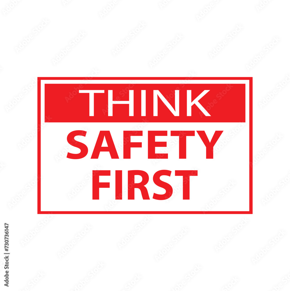 Safety symbols and first signs, work safety, caution work hazards, danger surveillance, zero accident, vector icon illustration Safety symbols and first signs, work safety, caution work hazards, danger surveillance, zero accident, vector icon illustration