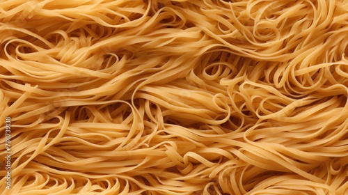 Cantonese noodles seamless pattern, closeup food repeated background