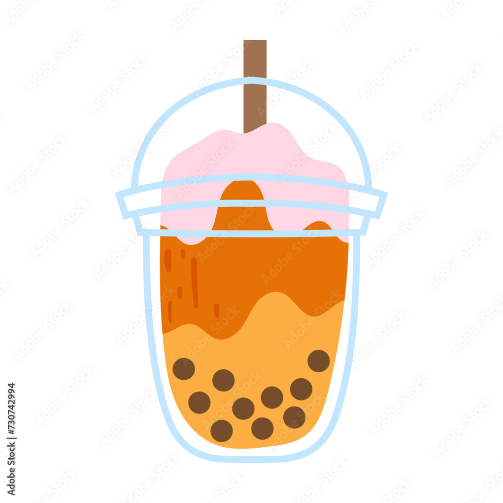 vector drink object illustration