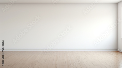 empty room wall white background with shadow and light