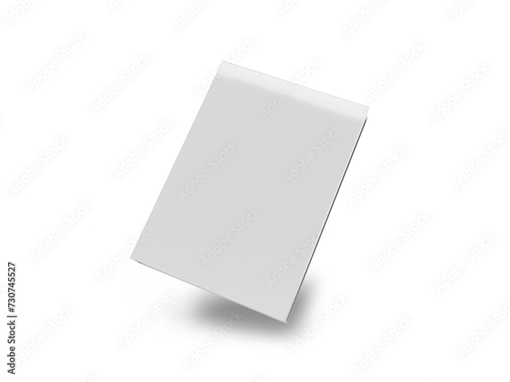 Book Cover 3D Illustration Mockup Scene Book Cover 3D Illustration Mockup Scene