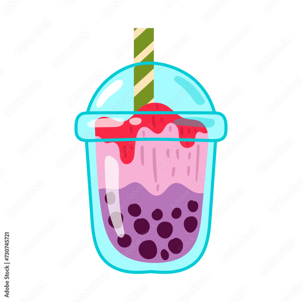 vector drink object illustration