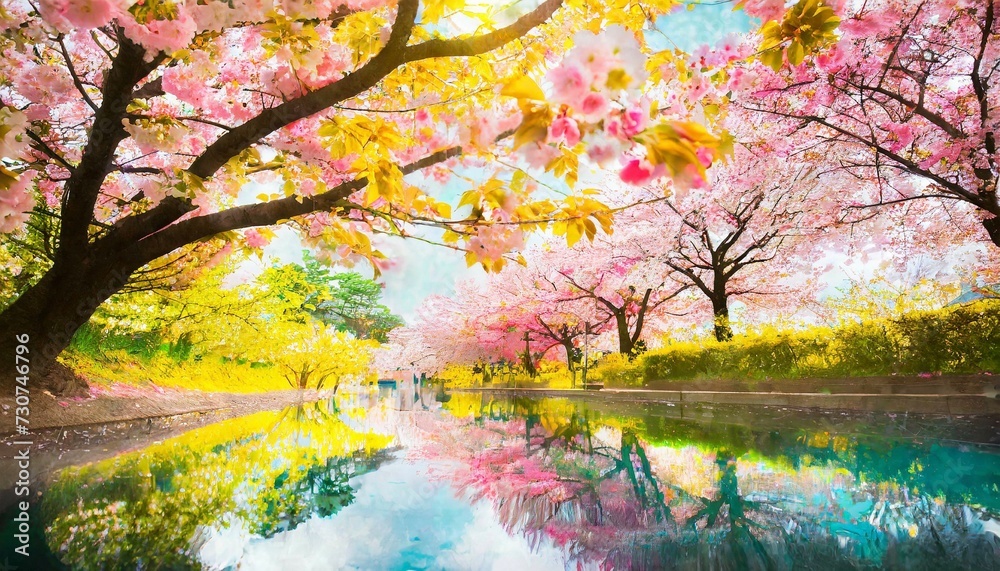  桜　日本の春