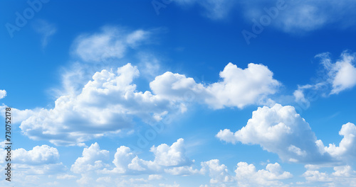 blue sky with white cloud background. white cloud with blue sky background. © Pakhnyushchyy