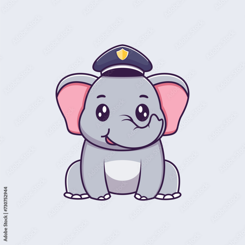 cute elephant logo cartoon cute elephant logo cartoon