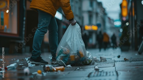 Transforming Public Spaces Through Litter Cleanup, World NGOs Day