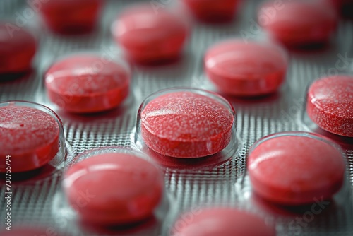 red drugs or medicines design professional photography