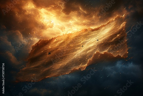 Fiery Book of Revelations Generative AI