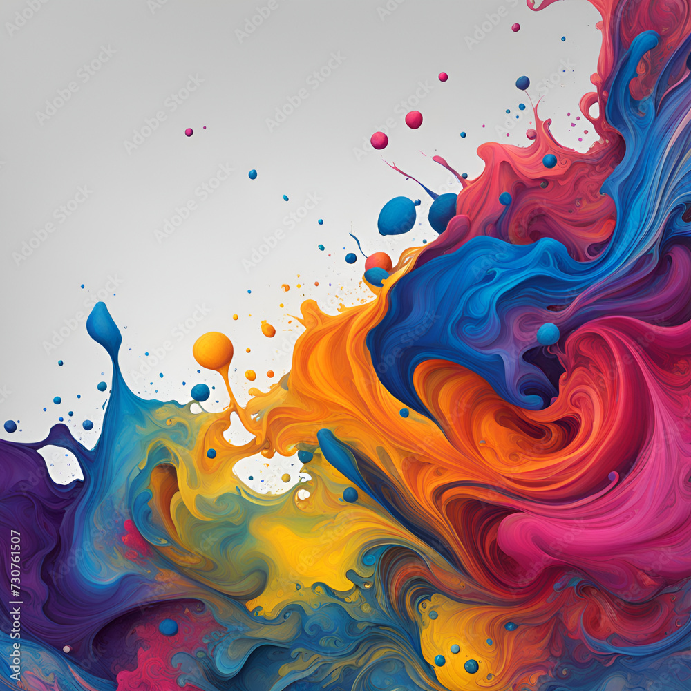 beautiful texture of paint ink, generative ai beautiful texture of paint ink, generative ai