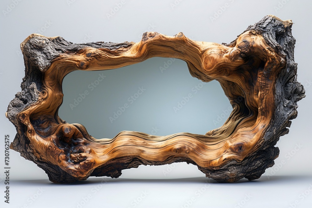 Wooden Mirror with a Modern Twist: A Cutting-Edge Decorative Piece for Your Home Generative AI Wooden Mirror with a Modern Twist: A Cutting-Edge Decorative Piece for Your Home Generative AI
