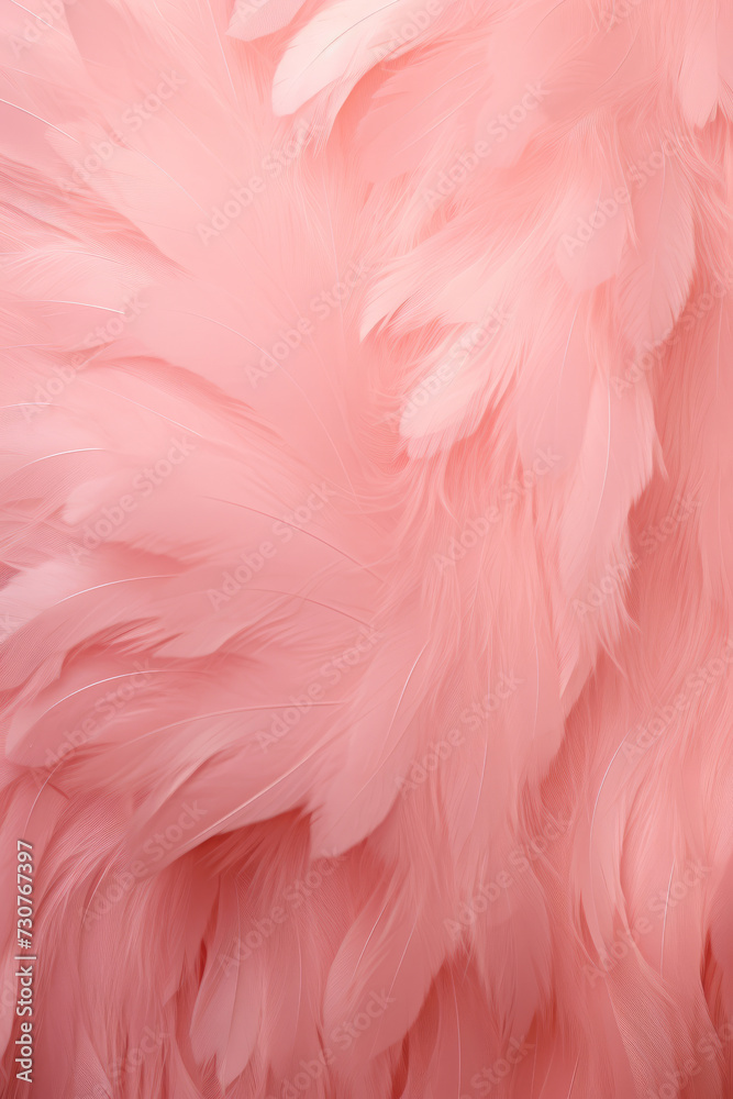 pink flamingo feathers close-up pink flamingo feathers close-up
