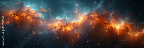 Deep Space Awesome Science Fiction Render, Background Banner HD © Alex Cuong