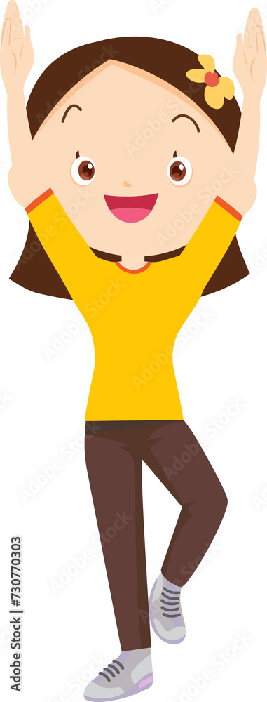 cute girl exercise actions to move the body healthy cute girl exercise actions to move the body healthy