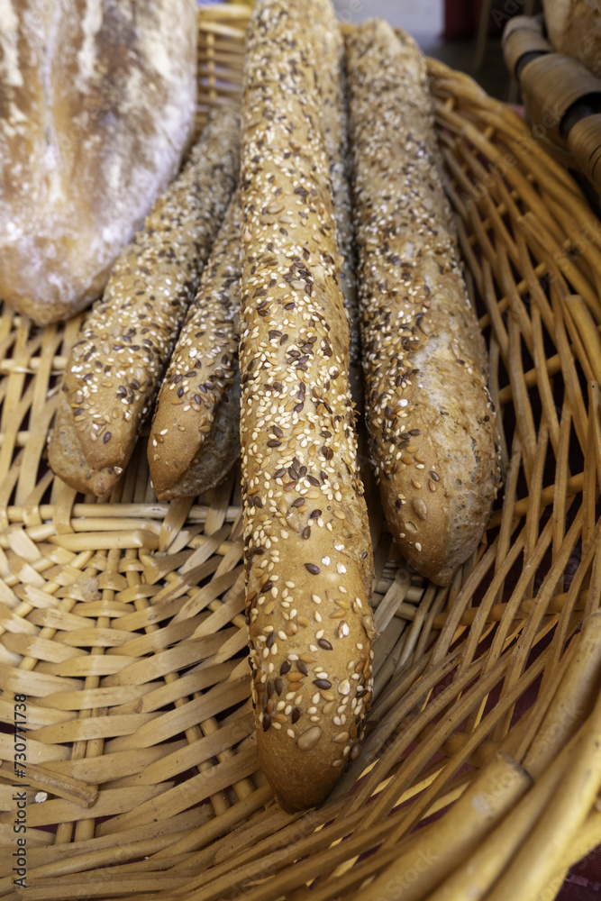 Artisan seed bread