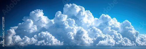 Large Cumulus Cloud On Background Blurry, Background Banner HD
