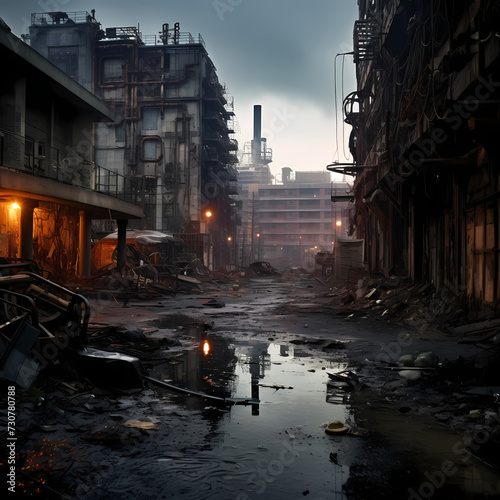 Dystopian urban decay 