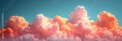 Summer Clouds Sky, Background Banner HD
