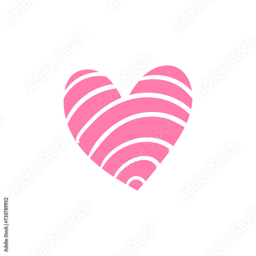 Heart icon vector. love illustration sign. romance symbol.