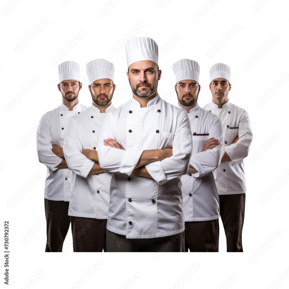 Portrait_of_chef_standing_with_his_team