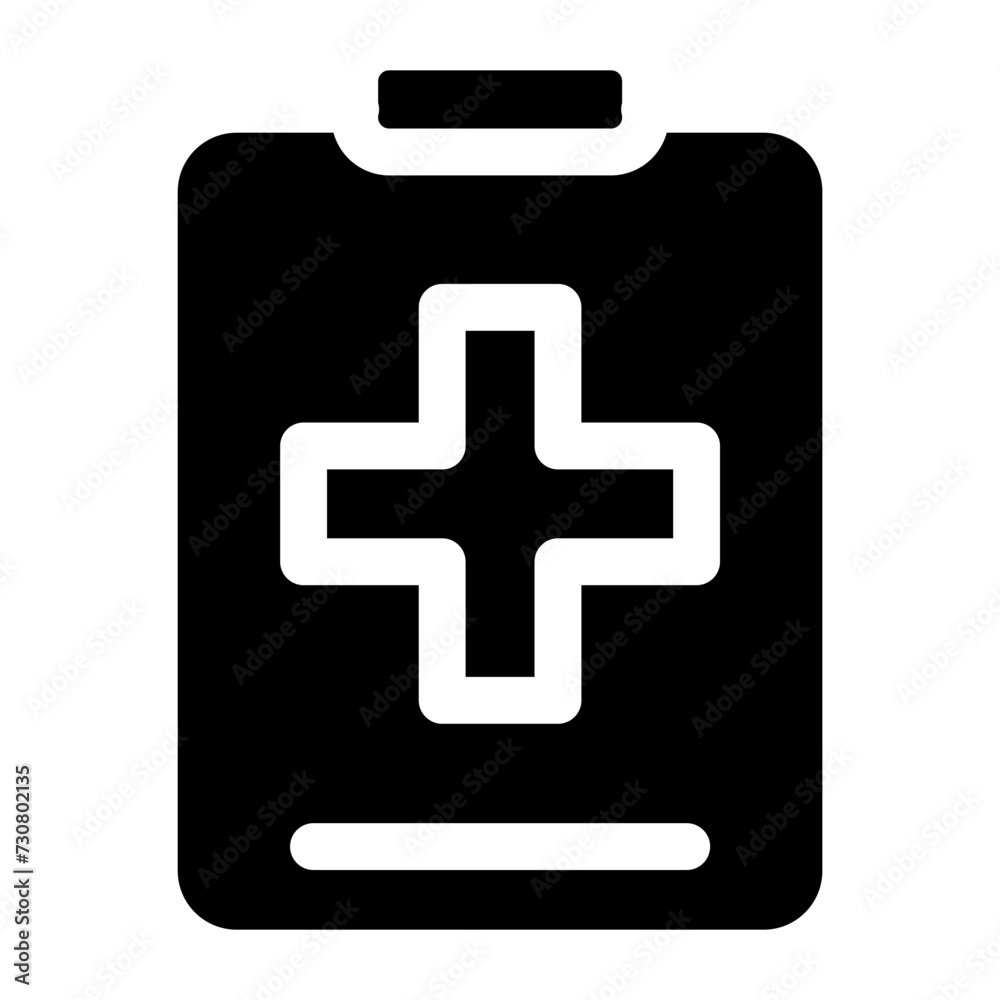Medical record icon, medical report icon, medical history thin icon, vector isolated. Medical record icon, medical report icon, medical history thin icon, vector isolated.