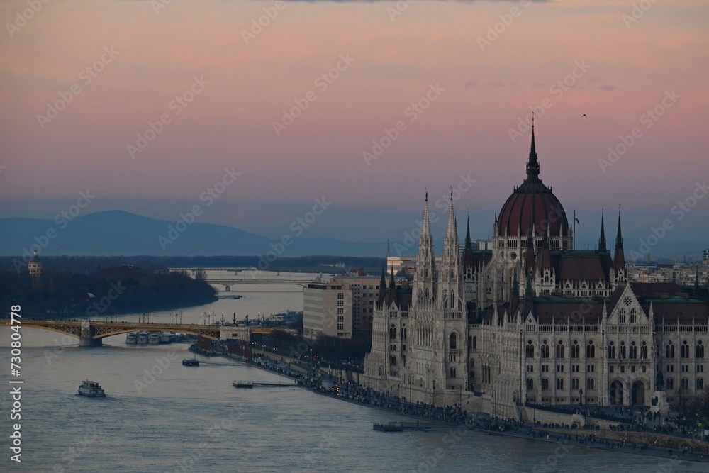 View of the famous Parliament building View of the famous Parliament building