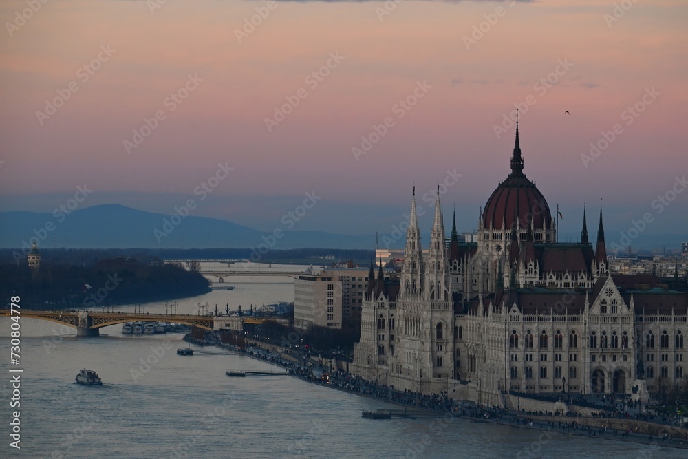 View of the famous Parliament building 