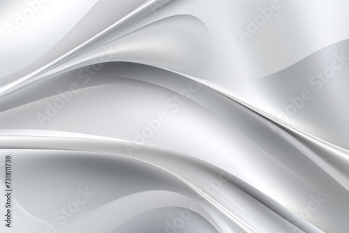 Close Up of White and Silver Background