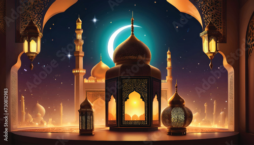 eid mubarak greeting card