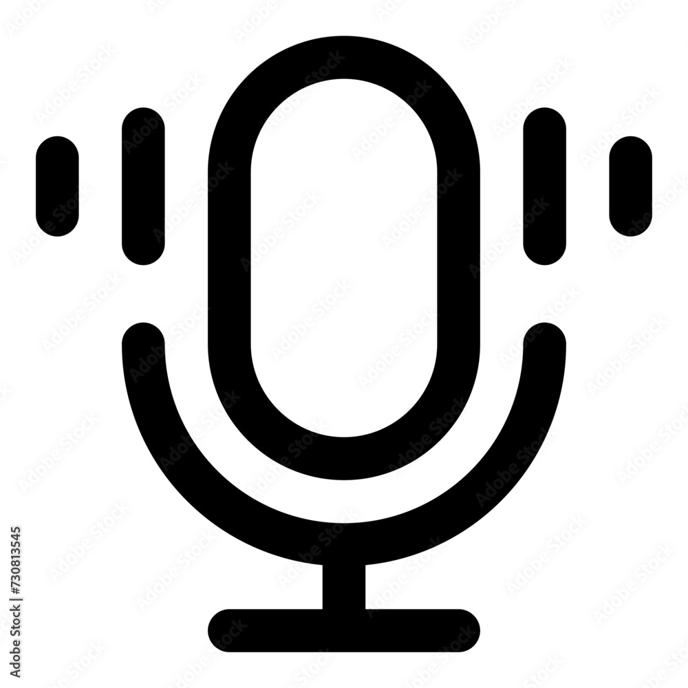 microphone icon vector illustration asset element microphone icon vector illustration asset element