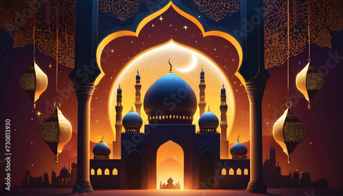 eid mubarak greeting card