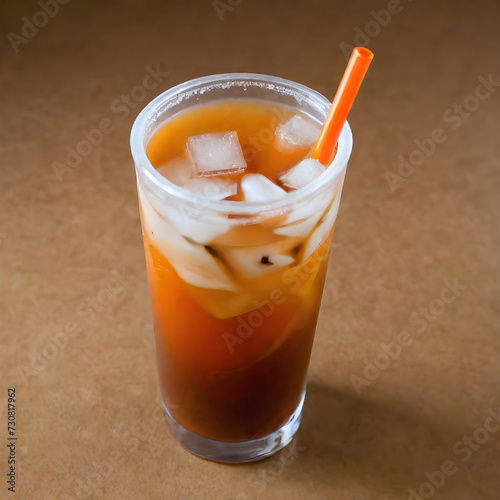 Wallpaper Mural chai thai fusion a fusion of thai iced tea and traditional chai flavors this drink could combine. ai generative Torontodigital.ca