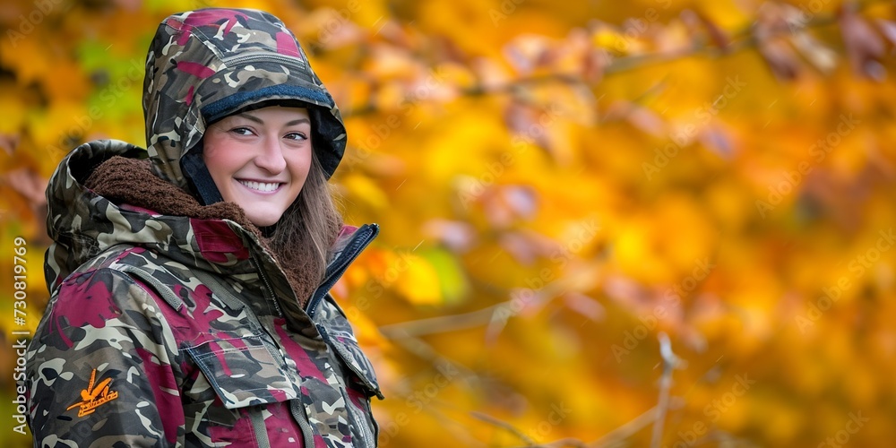 woman in the autumn forest woman in the autumn forest