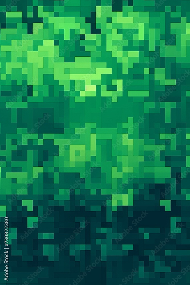Abstract green color graduated and pixelated background. Pixels backdrop. Empty space for design, copy space. Abstract green color graduated and pixelated background. Pixels backdrop. Empty space for design, copy space.