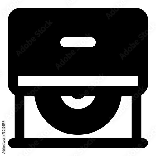 cd rom icon vector illustration asset element