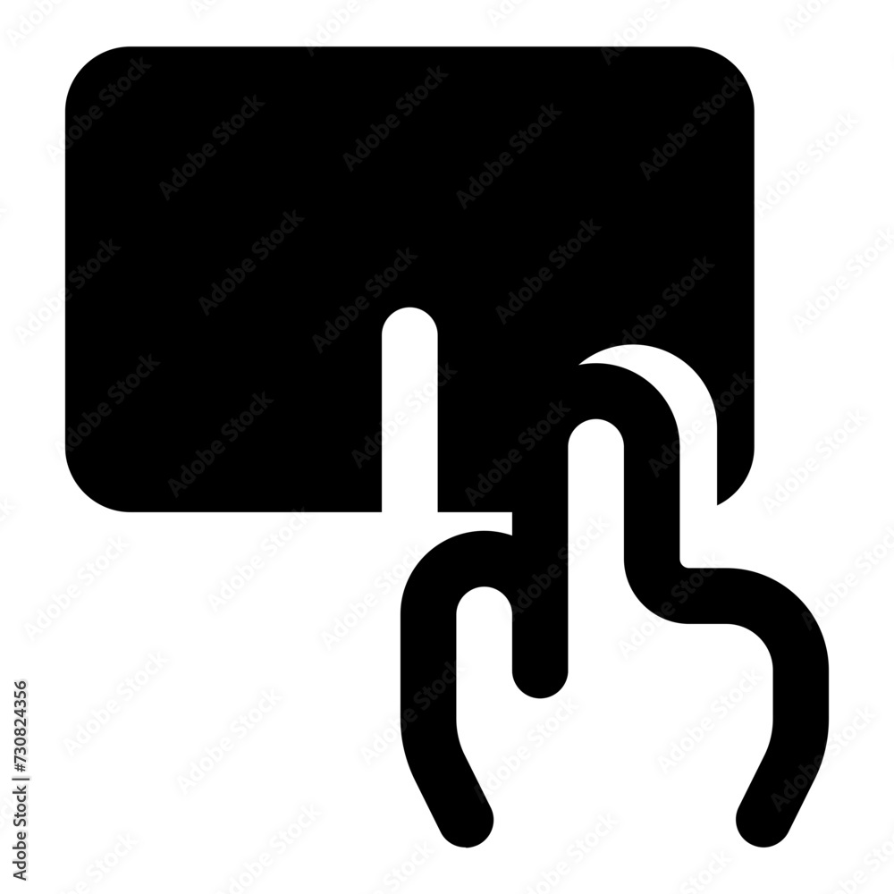 trackpad icon vector illustration asset element trackpad icon vector illustration asset element