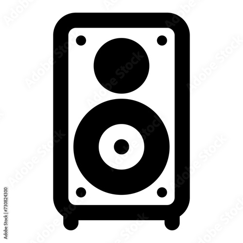 speaker icon vector illustration asset element