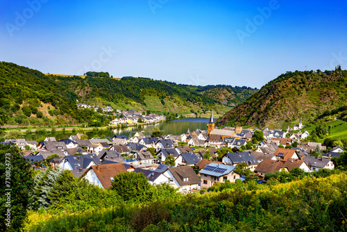 Village Alken, Rhineland-Palatinate, Germany, Europe. photo