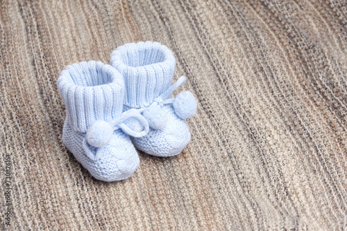 baby booties, for newborns, the first shoes for delicate feet