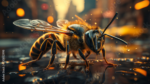 Buzzing Beauties: Exploring the Intricate World of Insects, Nature, and Wildlife, generative AI