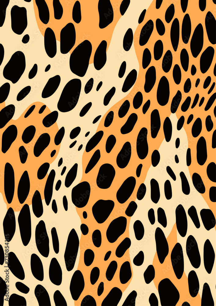 Abstract simple animal print background. Hand drawn pattern, camouflage paint shapes. Pastel colors. Boho style. Home painting vector art. Leopard skin patches, trendy texture for cloth, fabric. Abstract simple animal print background. Hand drawn pattern, camouflage paint shapes. Pastel colors. Boho style. Home painting vector art. Leopard skin patches, trendy texture for cloth, fabric.