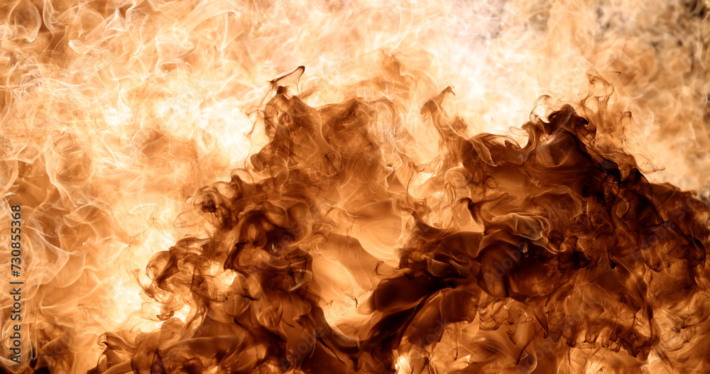 Big explosion close up fire Big explosion close up fire
