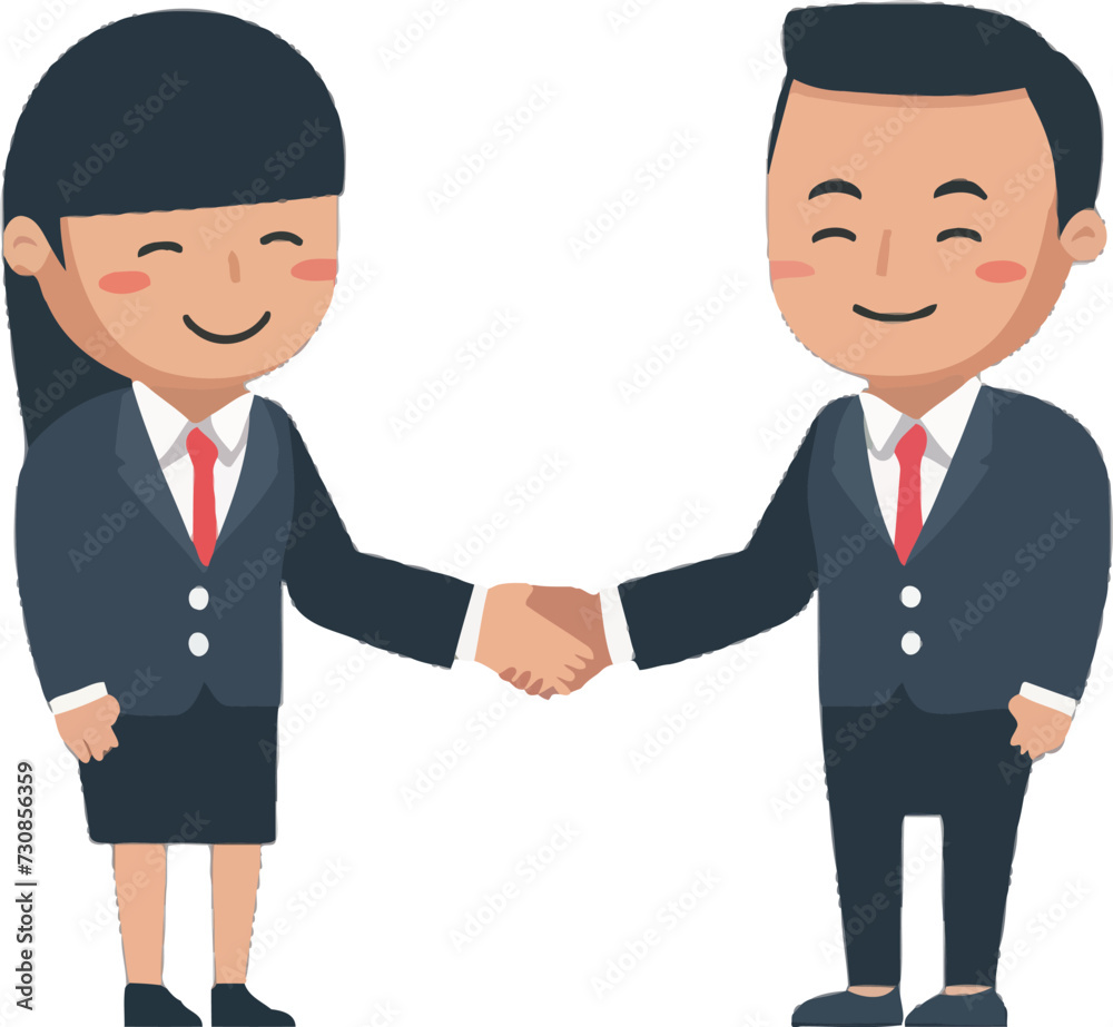 Bussines partners handshakes in vector illustration. Bussines agreement and regulations concept. Vector businessmen concluding agreement for success. Bussines partners handshakes in vector illustration. Bussines agreement and regulations concept. Vector businessmen concluding agreement for success.