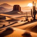 hot Desert, ai-generatet