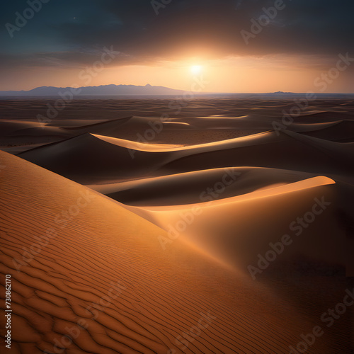 hot Desert  ai-generatet