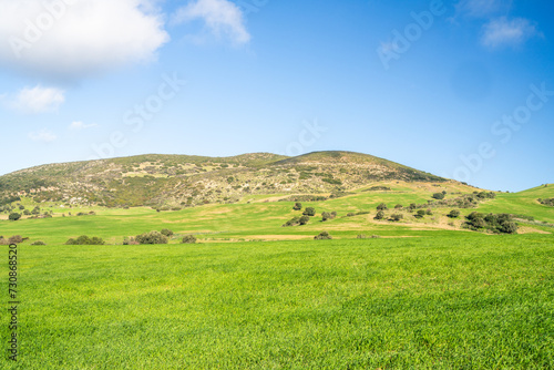 Landscape of northern Tunisia - Sejnene region - Tunisia
 photo